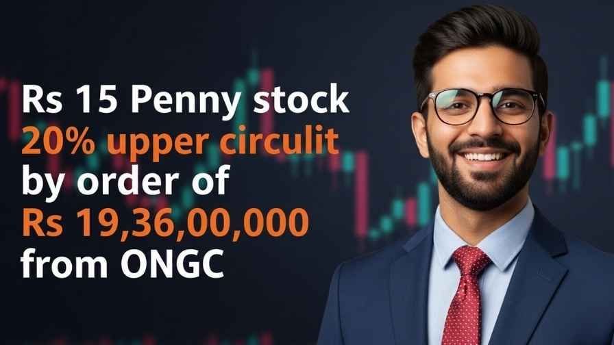 15Rs Penny Stock Got 19cr ONGC Project