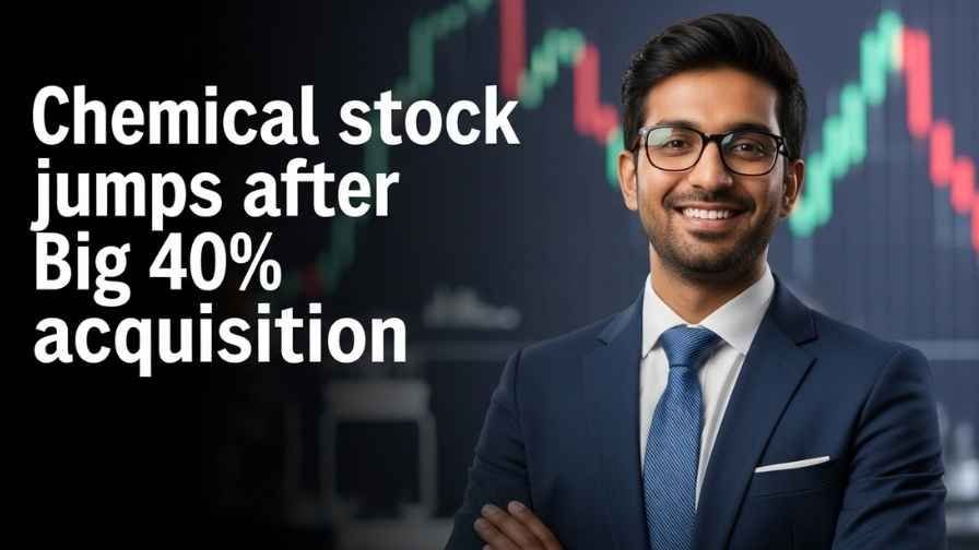 Chemical Stock Jump After 40 Percente Acquisition